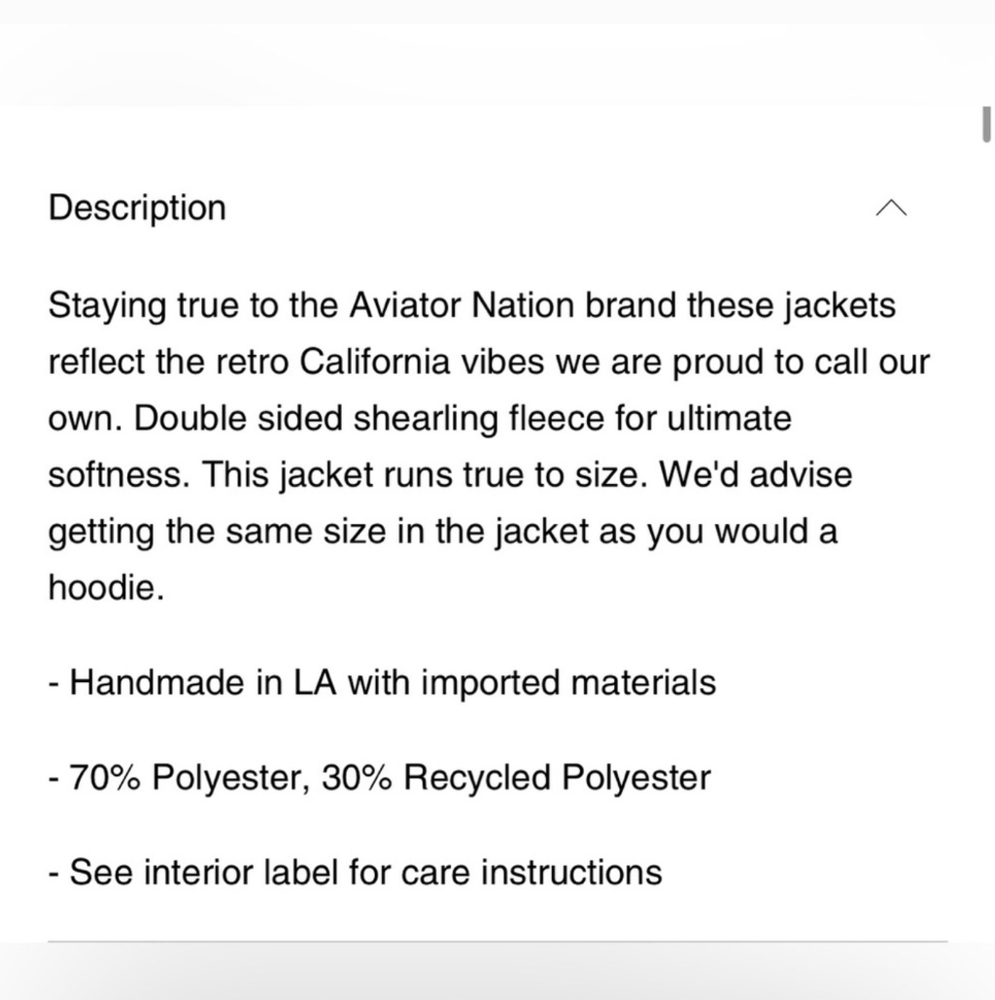 Aviator Nation Teddy Unisex Hooded Half Zip Color block Jacket Garden Green XS - Picture 3 of 16